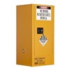 PRATT MISCELLANEOUS DANGEROUS GOODS STORAGE CABINET 60L  1 DOOR  2 SHELVES