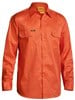 BISLEY HI VIS COOL LIGHTWEIGHT LS DRILL