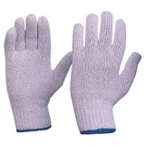 KNITTED POLY COTTON GLOVES MENS