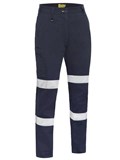 BISLEY WOMANS TAPED STRETCH COTTON DRILL CARGO PANTS