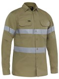 BISLEY TAPED COOL LIGHTWEIGHT DRILL SHIRT